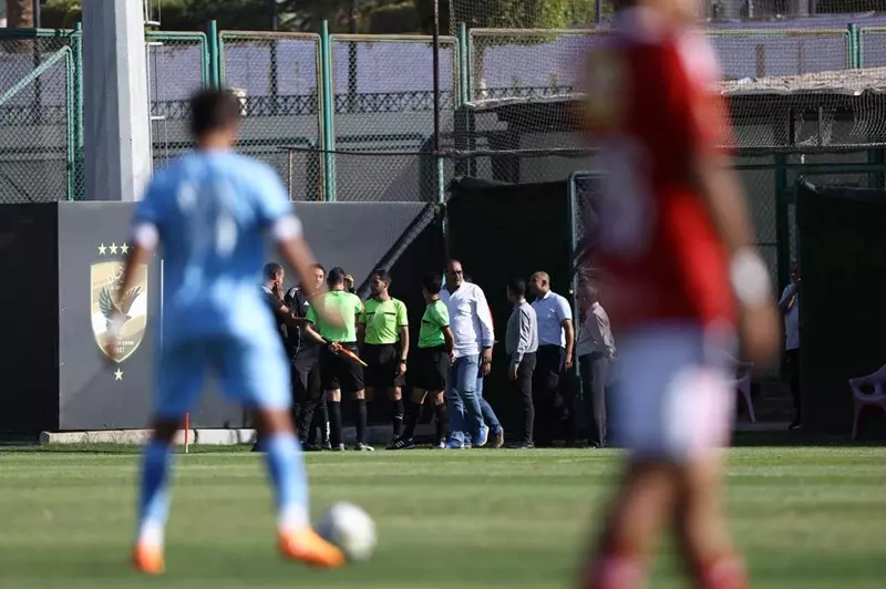اتحاد الكرة: ما حدث في مباراة الأهلي وبيراميدز لا يليق.. وسنطبق اللائحة